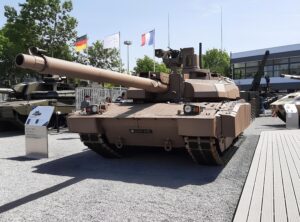 Char Leclerc exposé au salon Eurosatory